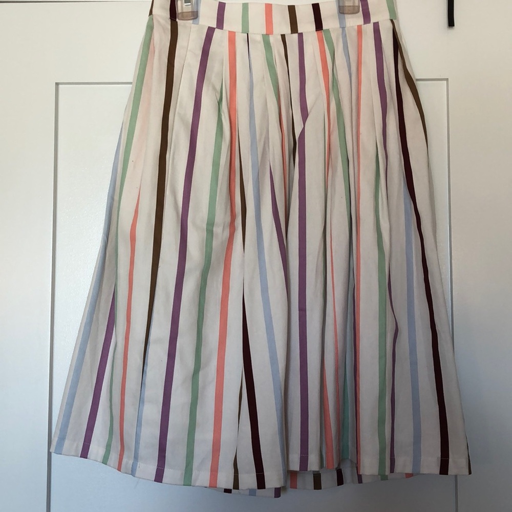 ModCloth striped skirt